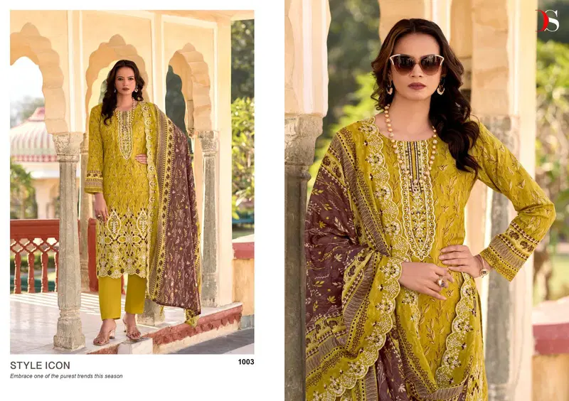 Bin Saeed 14 Lawn by Deepsy  Collection Pakistani Salwar Kameez